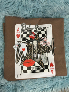 Wild card western tee
