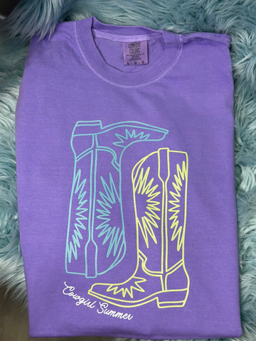 Cowgirl summer western tee