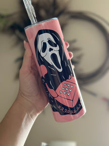 Ghost face tumbler