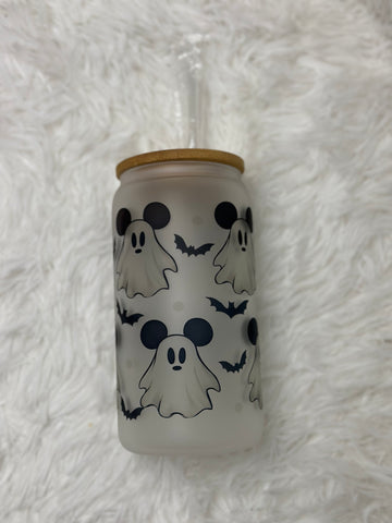 Ghost mouse glass can