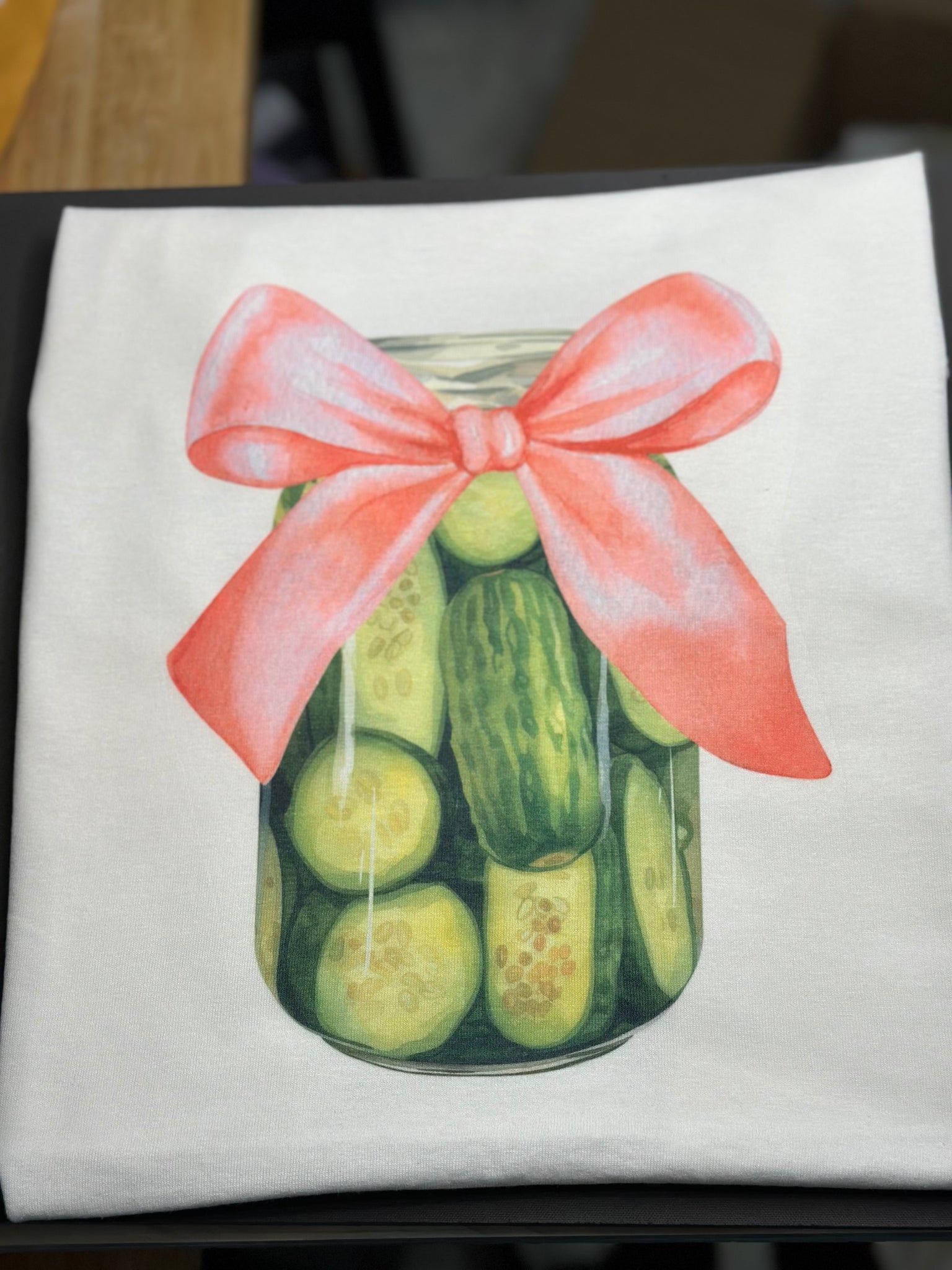 Pickle coquette tee