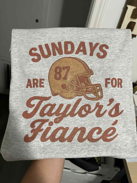 Sundays are for Taylor's Fiance tee
