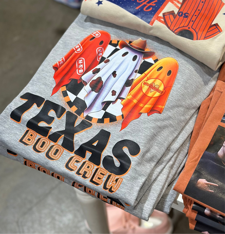 Texas boo crew Halloween tee