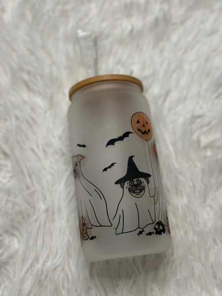 Ghost dogs glass can