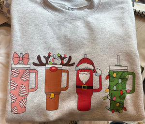 Christmas cup sweatshirt