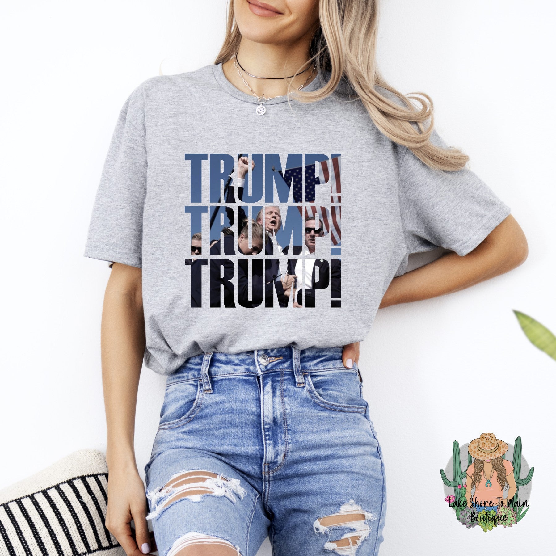 Trump tee -TRUMP! - MAGA - Trump rally shirt