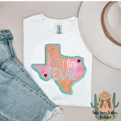 Pray for Texas tee
