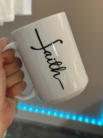 Faith coffee mug