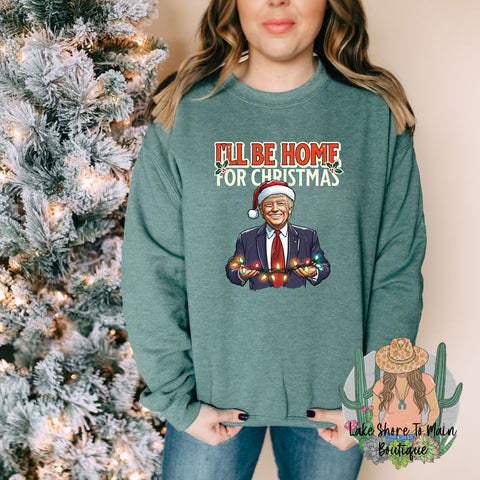 Trump Christmas - Cozy Christmas sweatshirt - Holiday sweatshirt