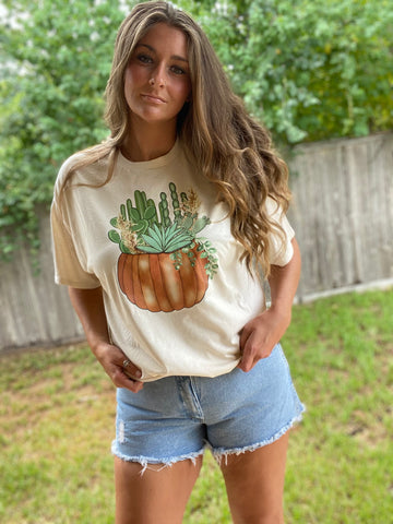 Western fall tee