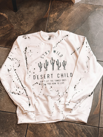Stay wild desert child sweatshirt